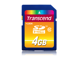 Transcend SDHC 4GB Clasa 10