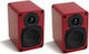 Tangent Evo E4 Hi-Fi-Lautsprecherpaar Buch selbst 100W 2 Anzahl von Fahrern B125xT160xH190cm Rot