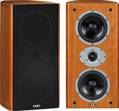 Acoustic Energy Aelite 2 Paar Hi-Fi Lautsprecher Buch selbst 175W 2 Anzahl von Fahrern B45xT29.7xH23cm. Kirsche