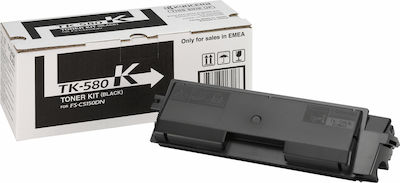 Kyocera TK-580K Toner Laser Εκτυπωτή Μαύρο 3500 Σελίδων (1T02KT0NL0)