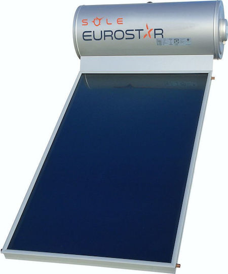 Sole Eurostar 150-1T-250 Grau Solar-Warmwasserbereiter 150Es Glas Doppelte Energie 2.5qm Auswahl