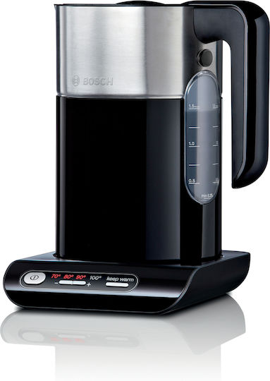 Bosch Styline Kettle 1.5lt 2400W Black