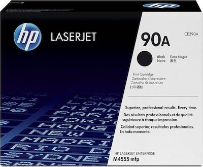 HP 90A Toner Laser Εκτυπωτή Μαύρο 10000 Σελίδων (CE390A)