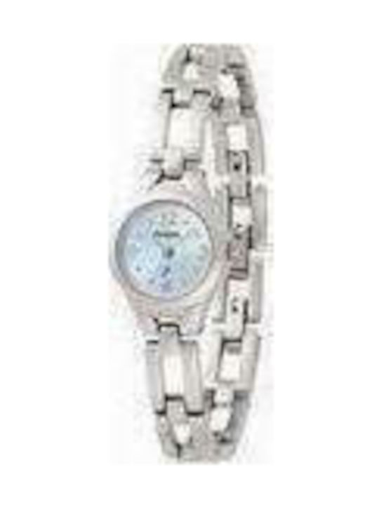 Fossil ES9072 Watch with Silver Metal Bracelet ES9072