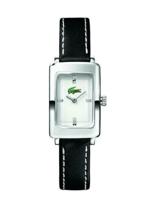 Lacoste 2000467 Uhr mit Schwarz / Schwarz Lederarmband 2000467