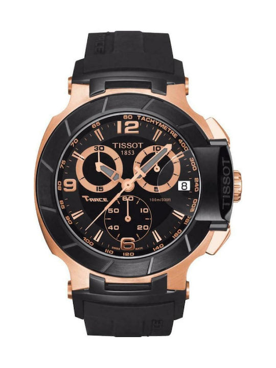 Tissot T Race Black Rubber Strap T048.417.27.057.06 Skroutz.gr
