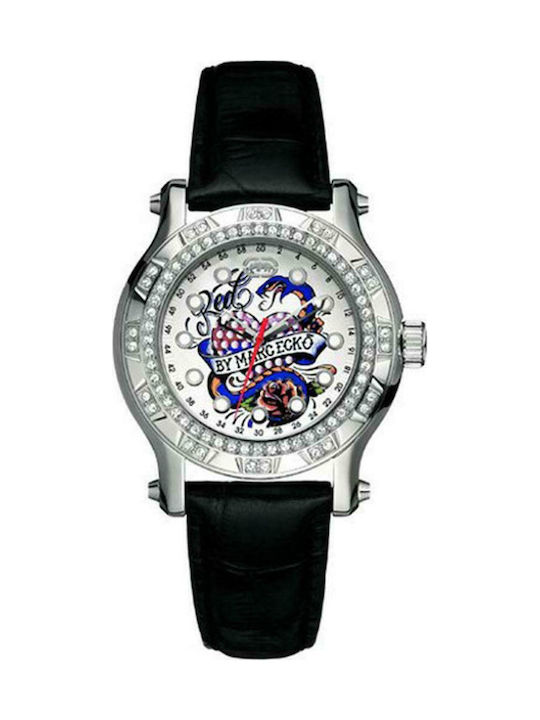 Marc Ecko Women's Watch with Black Rubber Strap