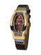 Roberto Cavalli R7251118555 Watch with Brown Leather Strap R7251118555