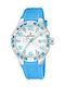 Festina Watch with Blue Rubber Strap