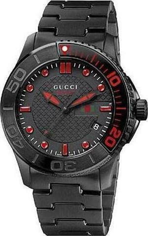 Gucci 126 lg sales stainless steel bracelet watch