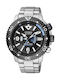 Citizen Battery Chronograph Watch with Metal Bracelet Silver