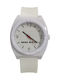 Miss Sixty Women's Watch with White Leather Strap