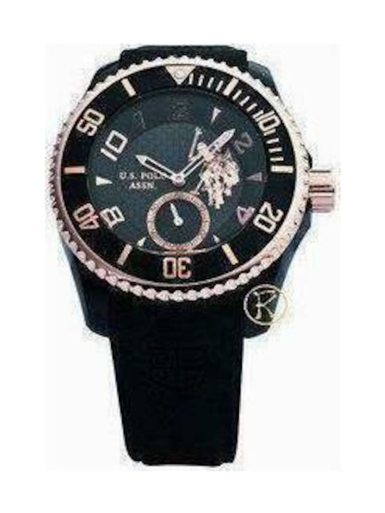 Us polo assn rose gold 2025 watch