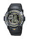 Casio G-Shock Ψηφιακό Ανδρικό Ρολόι 46mm Χρονογράφος Μπαταρίας με Μαύρο Καουτσούκ Λουράκι