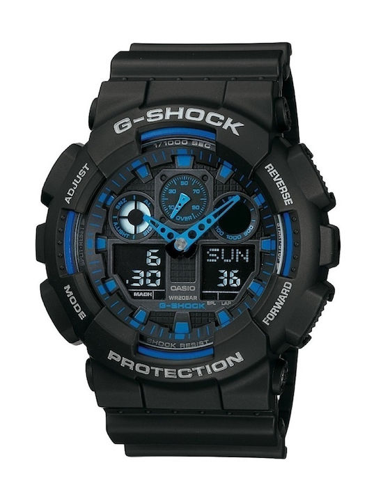Casio G-Shock Αναλογικό/Ψηφιακό Ρολόι Χρονογράφ...
