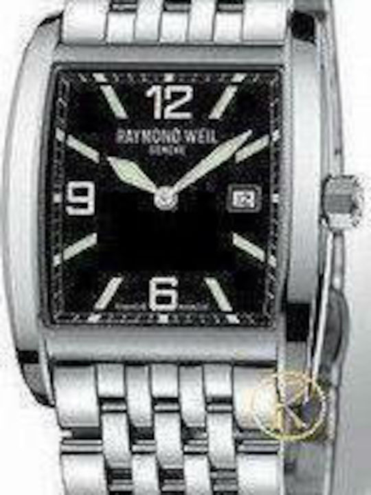 Raymond Weil Ανδρικό Ρολόι 39mm Μπαταρίας με Ασ...