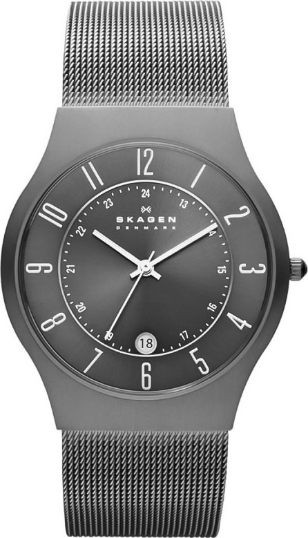 Skagen Slimline Titanium Herrenuhr 233XLTTM Skroutz.gr