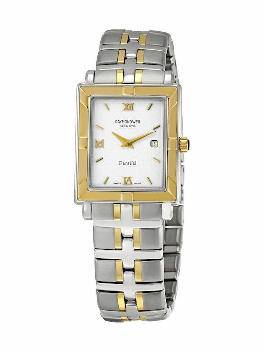 Raymond Weil Men's Watch 27mm Battery with Silver Metal Bracelet