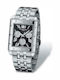 Raymond Weil Ανδρικό Ρολόι 34mm Χρονογράφος Μπαταρίας με Ασημί Μεταλλικό Μπρασελέ