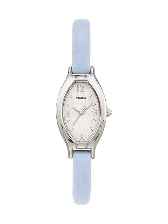 Timex Evening Blue Leather Strap