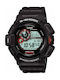 Casio G-Shock Digital Watch Chronograph Solar with Black Rubber Strap