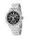 Tissot T-Sport PRS200 Ανδρικό Ρολόι 42mm Χρονογράφος Μπαταρίας με Ασημί Μεταλλικό Μπρασελέ