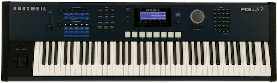Kurzweil Electric Stage Piano PC-3LE7 with 76 Semi-Weighted Keys and Connection with Headphones and Computer Black