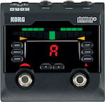 Korg PitchBlack+ PB02 Pedals Tuner Electric Guitar, Electric Bass and Electroacoustic Instruments