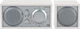IQ WR-9020 Retro Tabletop Radio Electric White