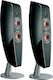 Dali Fazon F5 Paar Hi-Fi Lautsprecher Boden 180W 2.5 Anzahl von Fahrern B28.1xT32.3xH91.9cm. Schwarz