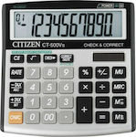 Citizen Αριθμομηχανή Λογιστική CT500VII 10 Ψηφίων σε Ασημί Χρώμα