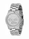 Michael Kors Runway Γυναικείο Ρολόι 38mm Χρονογράφος Μπαταρίας με Ασημί Μεταλλικό Μπρασελέ