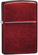 Zippo Reg Windproof Flame Lighter In Red Colour