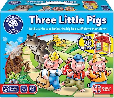 Orchard Brettspiel Three Little Pigs für 2-4 Spieler 3+ Jahre 081