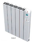 S&P Emidry-10D 5226827700 Konvektorheizung Wand 1250W mit Elektronischem Thermostat 81.5x57.5cm Weiß