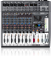 Behringer X-1222 USB Consolă Analogică 12 Canale cu Putere fantomă & 6 Intrări XLR Stand Bundle Bundle