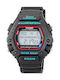 Casio Watch Battery with Black Rubber Strap