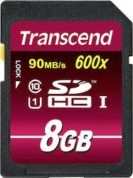 Transcend Ultimate 600x SDHC 8GB Klasse 10 U1 UHS-I