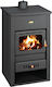 Prity K2 CP W10 Μεταλλική Ξυλόσομπα Καλοριφέρ 13.1kW Μαύρη