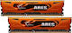 G.Skill Ares 8GB DDR3 RAM cu 2 module (2x4GB) și Viteză 1600 pentru Desktop