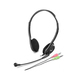 Genius HS-200C On Ear Căști Multimedia cu microfon și conexiune Jack de 3,5 mm
