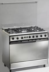 Din Gas Υγραερίου Ελεύθερη με Εστίες Υγραερίου Inox 9605DI Din Gas Υγραερίου Ελεύθερη με Εστίες Υγραερίου Inox 9605DI