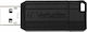 Verbatim PinStripe 64GB USB 2.0 Stick Negru