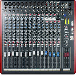 Allen & Heath ZED-18 Analoge Konsole 18 Kanäle mit Phantom Power & 10 XLR-Eingänge