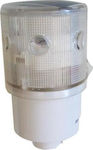 Solar Lantern 6 LED, White (fixed light)