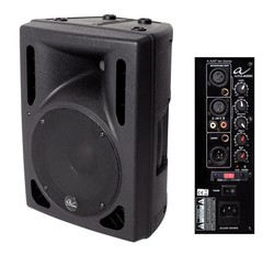 Alpha Audio A-AMP 170.100 Aktiv Bühnenmonitor 110W mit Woofer 10"