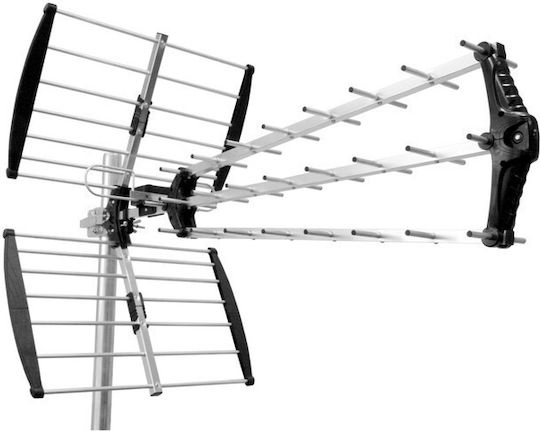 PowerPlus PS-30 Outdoor TV Antenna (Does not Require Power Supply) Black