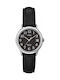 Timex Women's Watch with Black Leather Strap