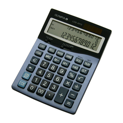 Olympia Calculator Accounting 12 Digits in Blue Color