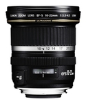 Canon Crop Camera Lens 10-22mm f/3.5-4.5 USM Wide Angle Zoom for Canon EF-S Mount Black